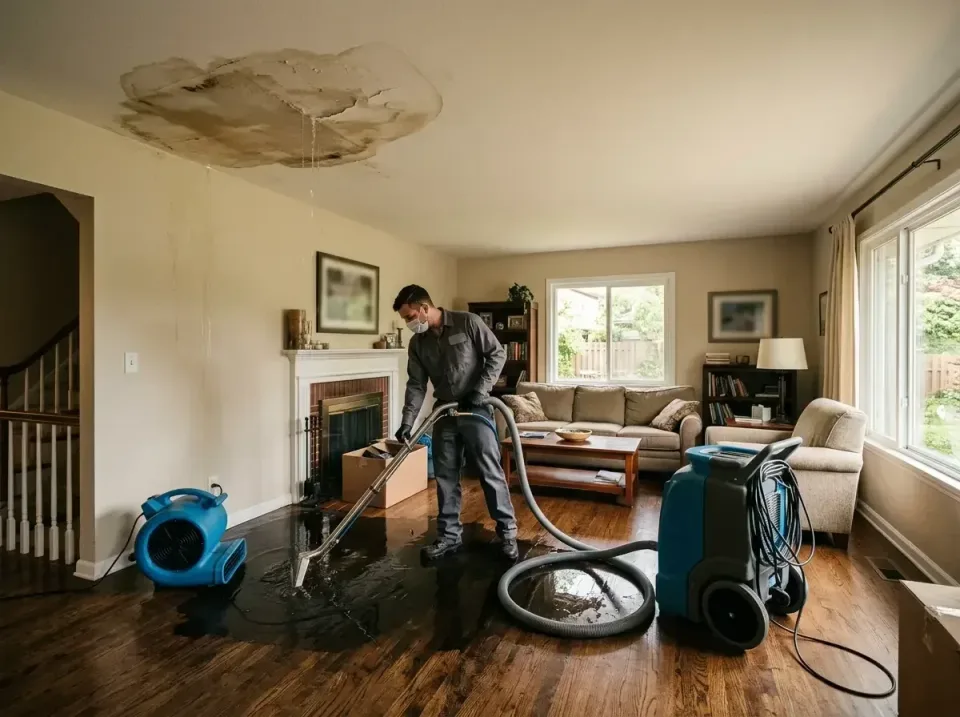 attic-pipe-burst-ceiling-drip-008 — frequently asked questions, Water Damage Restoration & Carpet Care in Newtown Grant, PA
